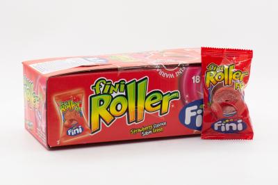 Мармелад жевательный Fini Roller Strawberry (Роллер со вкусом клубники) 20г 